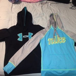 nike & under armour hoodies